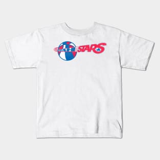 Defunct Utah Stars Basketball Team Kids T-Shirt